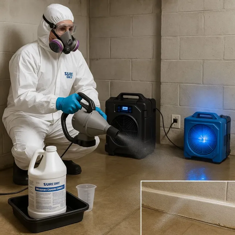 Sanitization and Odor Removal process in Stearns County, MN